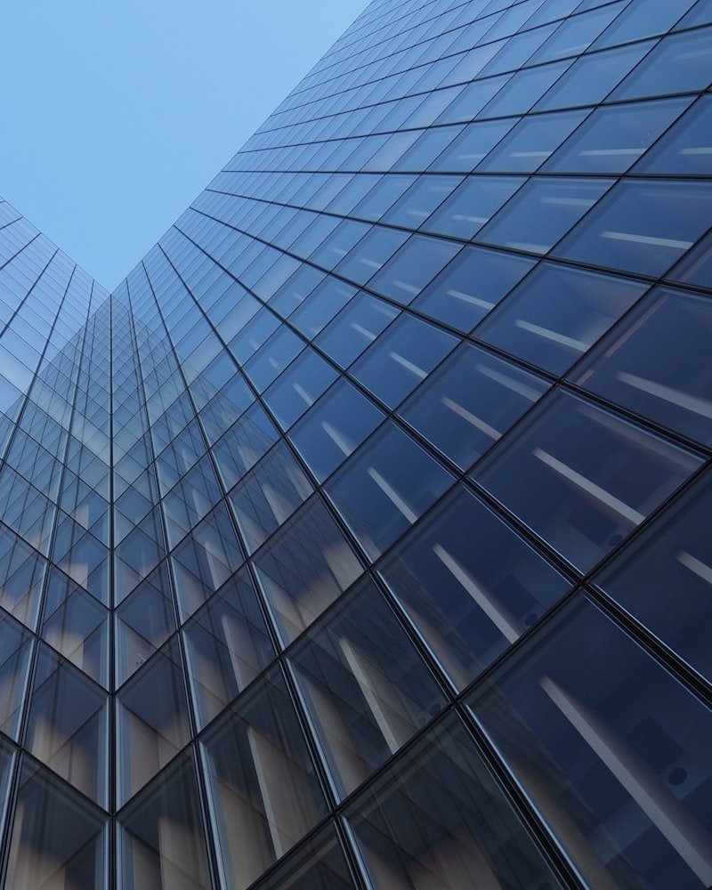 Architectural detail of a Dubai building